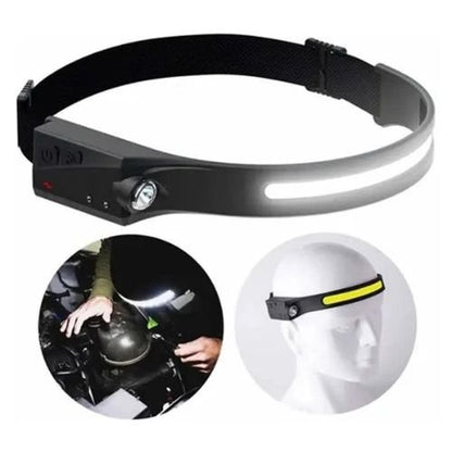 PowerBeam Rechargeable LED Headlamp with Motion Sensor