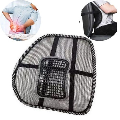 ErgoSupport Breathable Lumbar Back Support for Chair