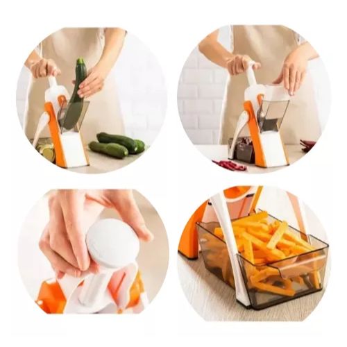 SliceMaster Pro 5-in-1 Adjustable Vegetable Cutter