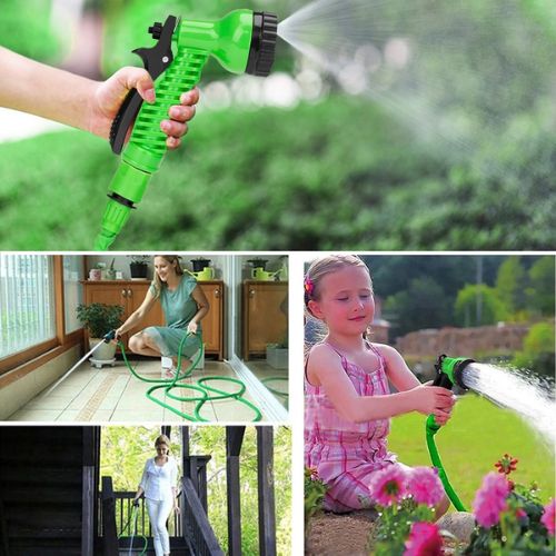FlexFlow Expandable Hose with 7 Spray Modes