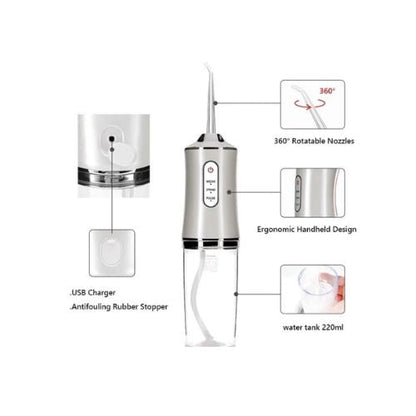 AquaClean Portable Dental Water Flosser 220ml