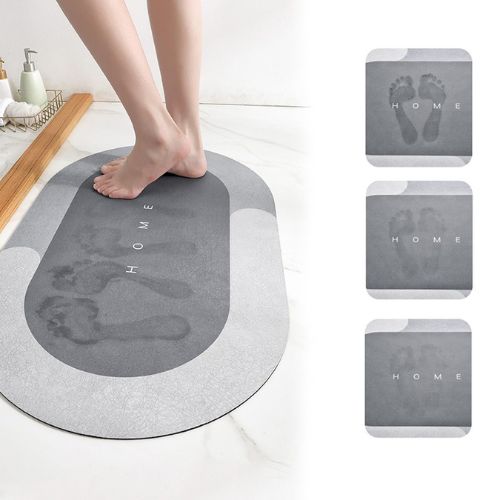 DryStep Ultra Absorbent Quick-Dry Bath Mat