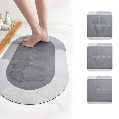 DryStep Ultra Absorbent Quick-Dry Bath Mat