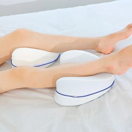 AlignSleep Ergonomic Leg Pillow with Support Strap
