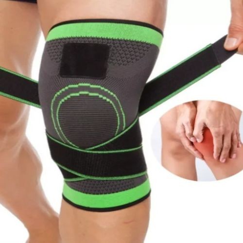Adjustable knee support sleeve with a comfortable design for everyday knee support and stability.