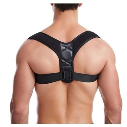Adjustable shoulder support strap with lightweight construction for all-day comfort.