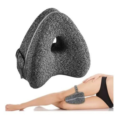 SleepAlign Ergonomic Leg Pillow with Support Strap