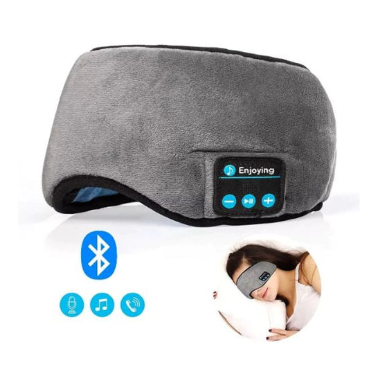 Bluetooth sleep mask with built-in headphones