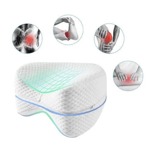 AlignSleep Ergonomic Leg Pillow with Support Strap