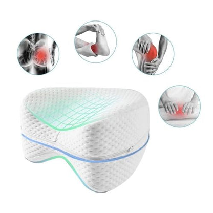 AlignSleep Ergonomic Leg Pillow with Support Strap