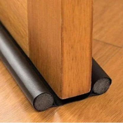 Door seal designed to help block insects and dust
