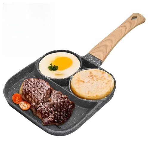 MultiCook 3-in-1 Nonstick Divided Frying Pan