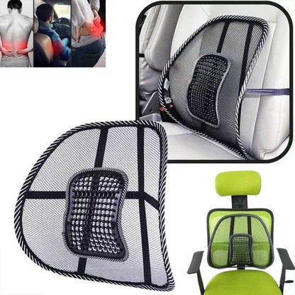 ErgoSupport Breathable Lumbar Back Support for Chair