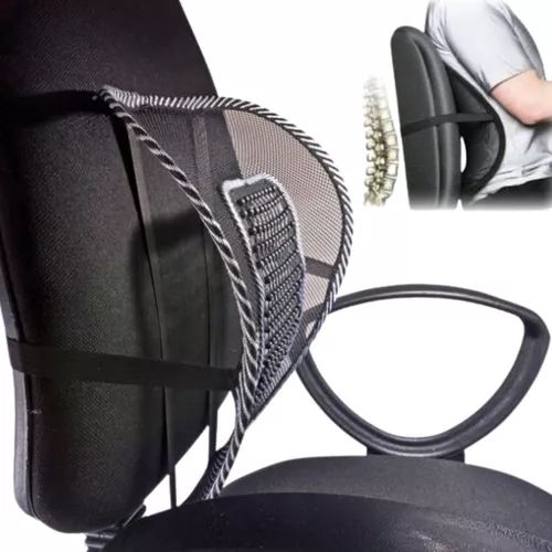 ErgoSupport Breathable Lumbar Back Support for Chair