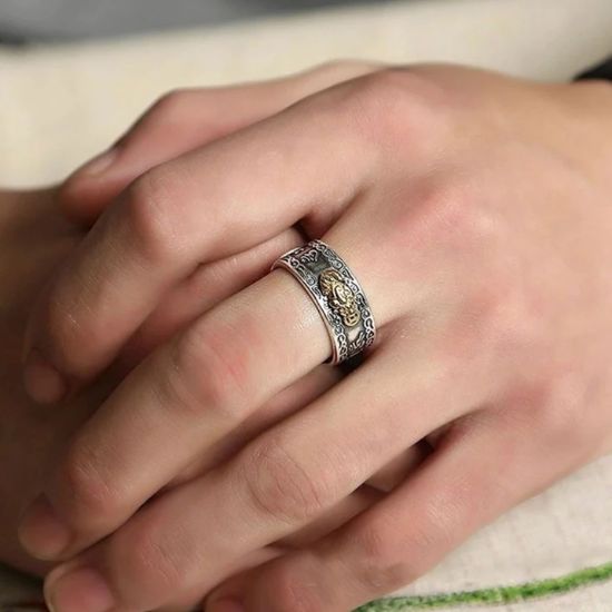 Feng Shui prosperity jewelry ring