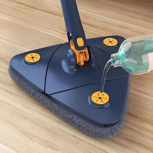 FlexClean 360 rotating triangle mop designed for convenient and efficient everyday floor cleaning.