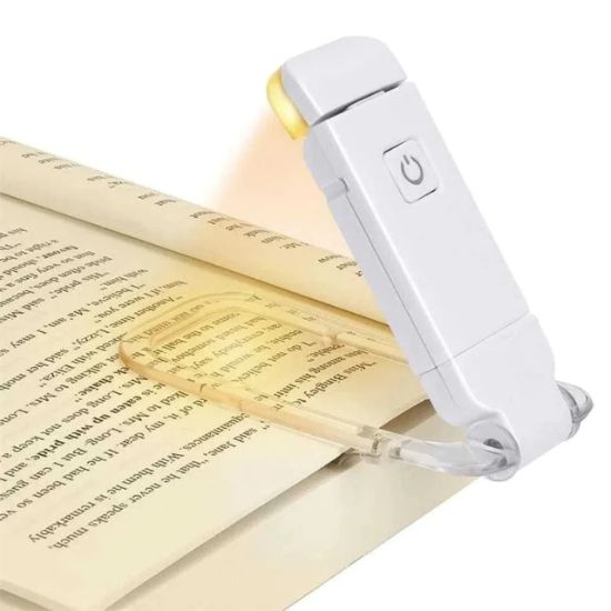 Lightweight LED book light for everyday reading