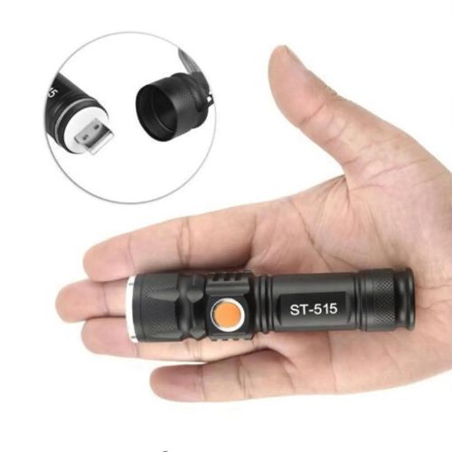 Portable LED torch light suitable for camping, travel, home use, and nighttime outdoor activities.