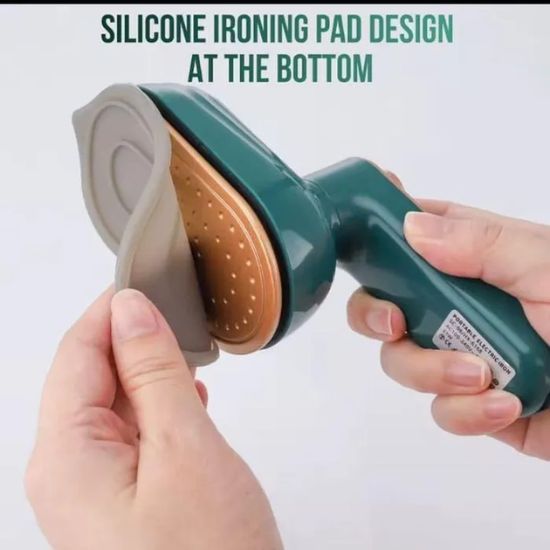 Portable mini iron for smoothing wrinkles in shirts
