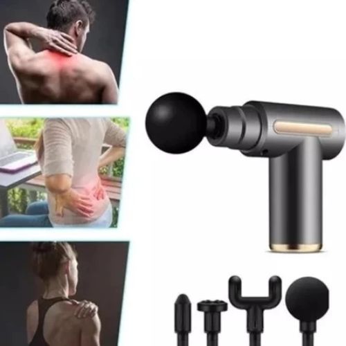 Rechargeable muscle massage device designed for targeted percussion massage and everyday comfort.