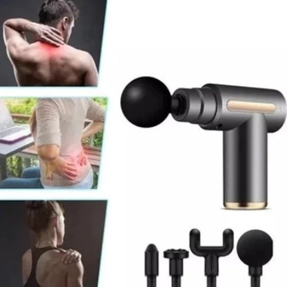 Rechargeable muscle massage device designed for targeted percussion massage and everyday comfort.