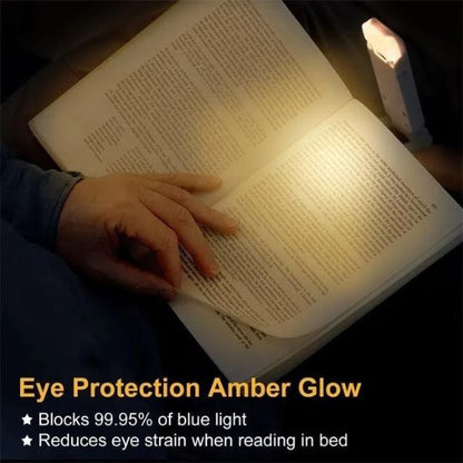 USB rechargeable reading lamp with a compact design