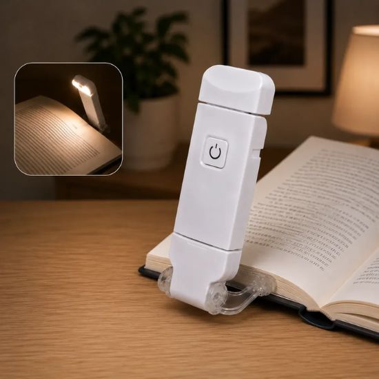Warm white LED reading light for nighttime reading