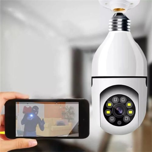 WiFi home security camera with smart monitoring features for keeping an eye on indoor spaces.